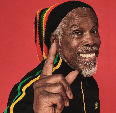 Billy Ocean being cool at the camera